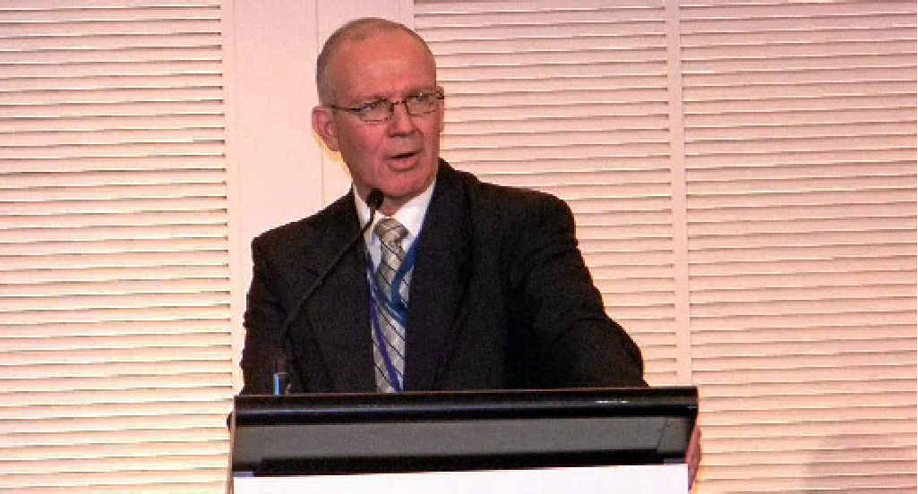 BRIGHT FUTURE: Warwick Williams speaks at the NatRoad annual conference on August 3. BRIGHT FUTURE: Warwick Williams speaks at the NatRoad annual conference on August 3.